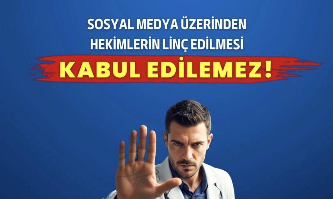 Hekim Birliği Sendikası Giresun Çanakçı'da sosyal medyada hekimleri hedef alan